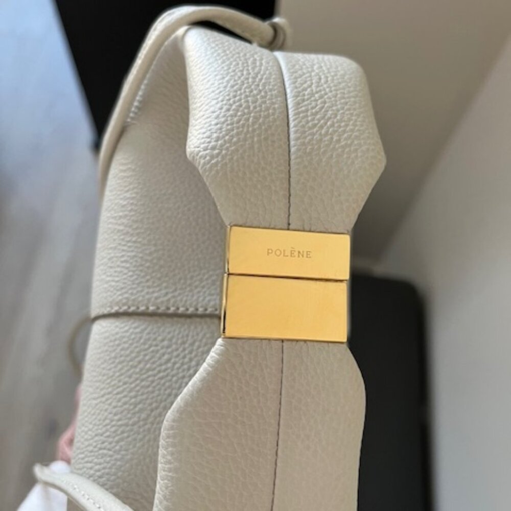 Polene Beri textured Chalk bag